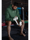Essential Hoodie Bottle Green - Fitaiim