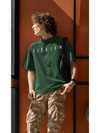 Essential Oversized T-Shirt Bottle Green - Fitaiim