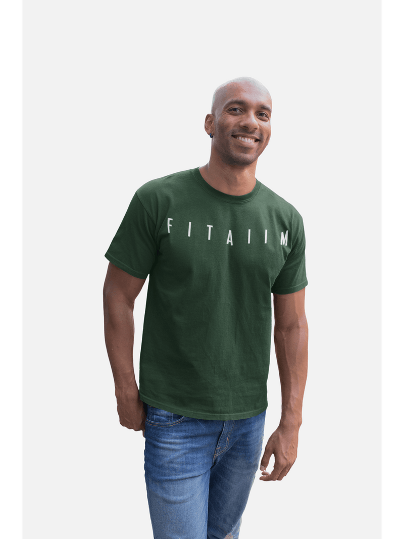 Essential T-Shirt Bottle Green - Fitaiim