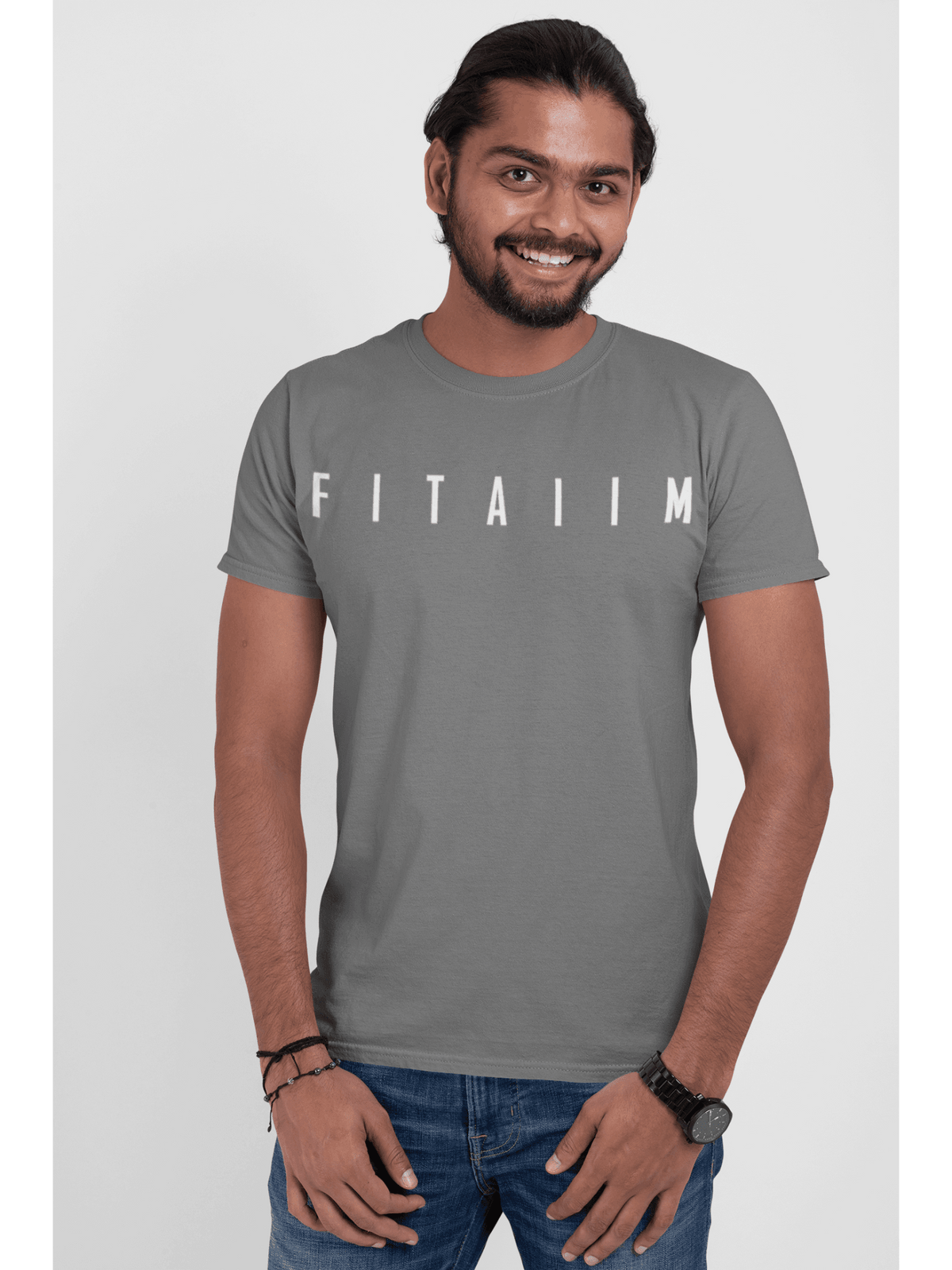 Essential T-Shirt Charcoal Grey - Fitaiim