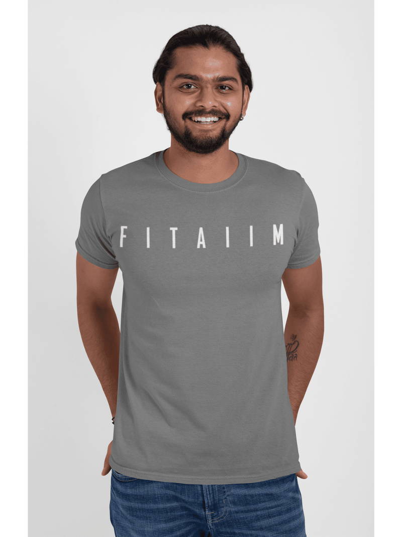 Essential T-Shirt Charcoal Grey - Fitaiim