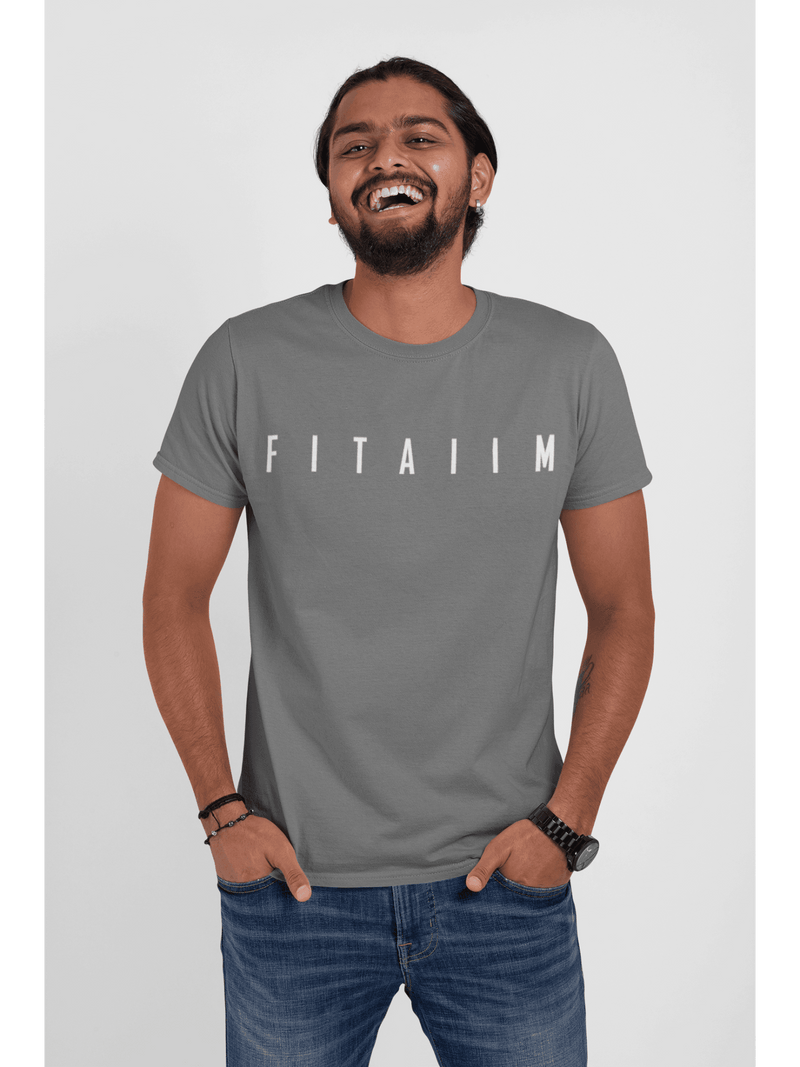 Essential T-Shirt Charcoal Grey - Fitaiim