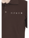 Essential Polo T-Shirt Coffee Brown - Fitaiim