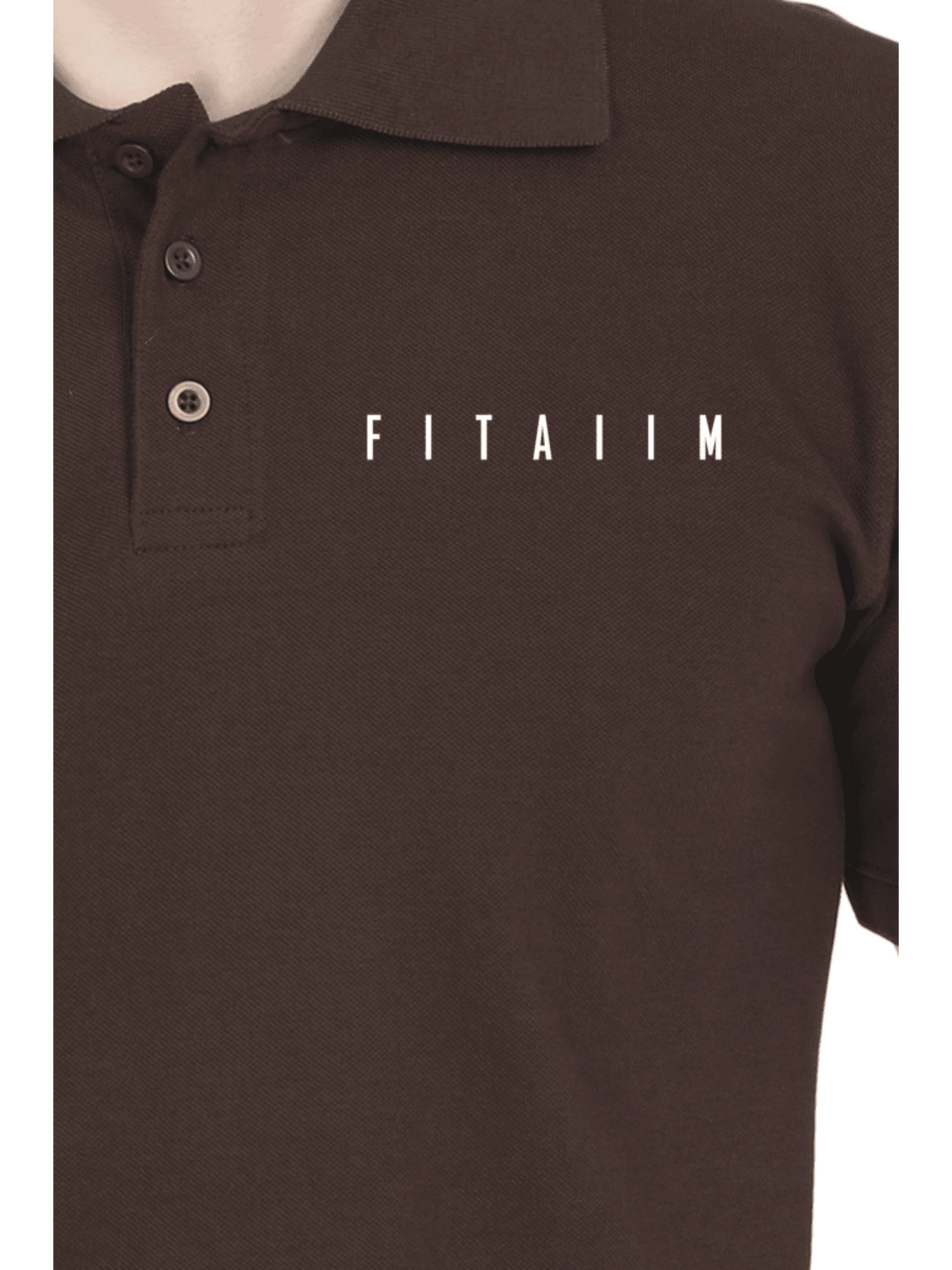 Essential Polo T-Shirt Coffee Brown - Fitaiim