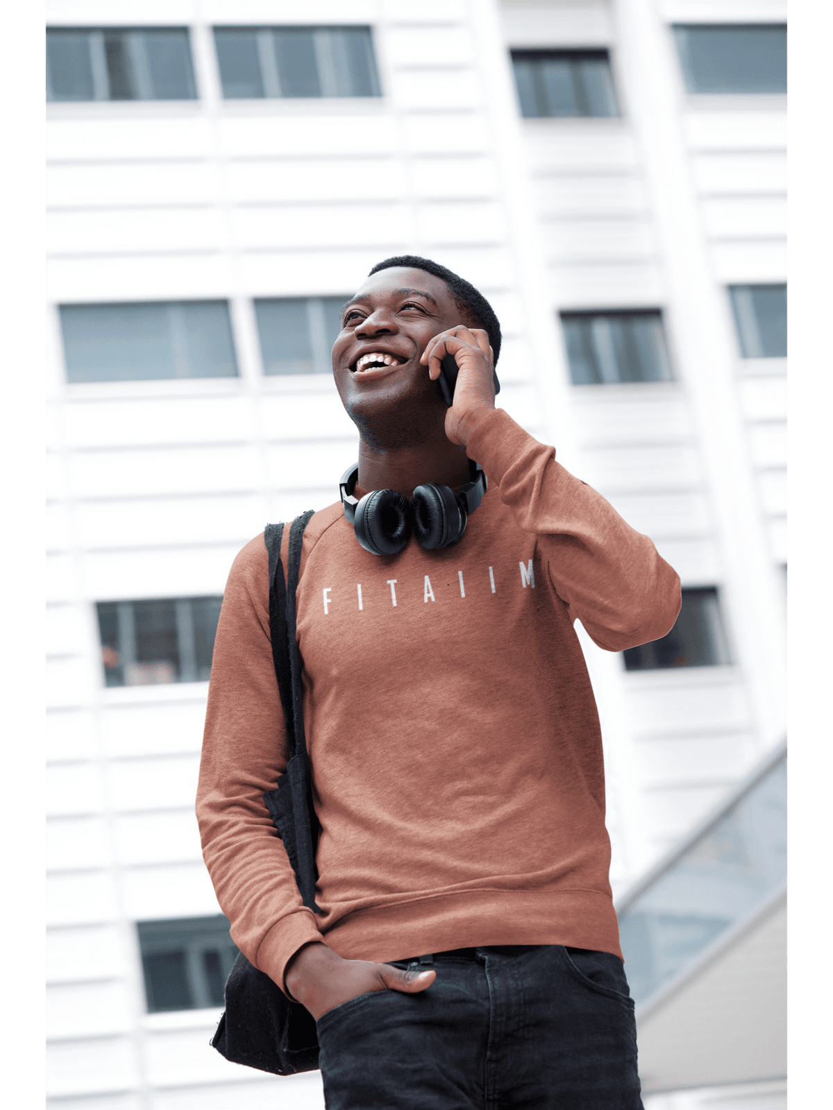 Essential Sweatshirt Coral - Fitaiim