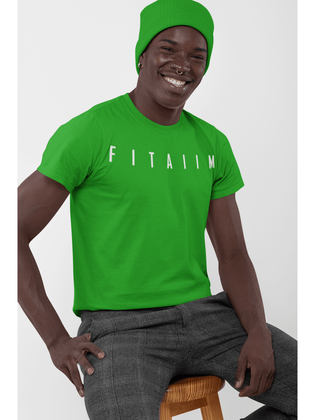 Essential T-Shirt Flag Green - Fitaiim