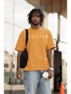 Essential Oversized T-Shirt Golden Yellow - Fitaiim