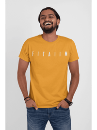 Essential T-Shirt Golden Yellow - Fitaiim