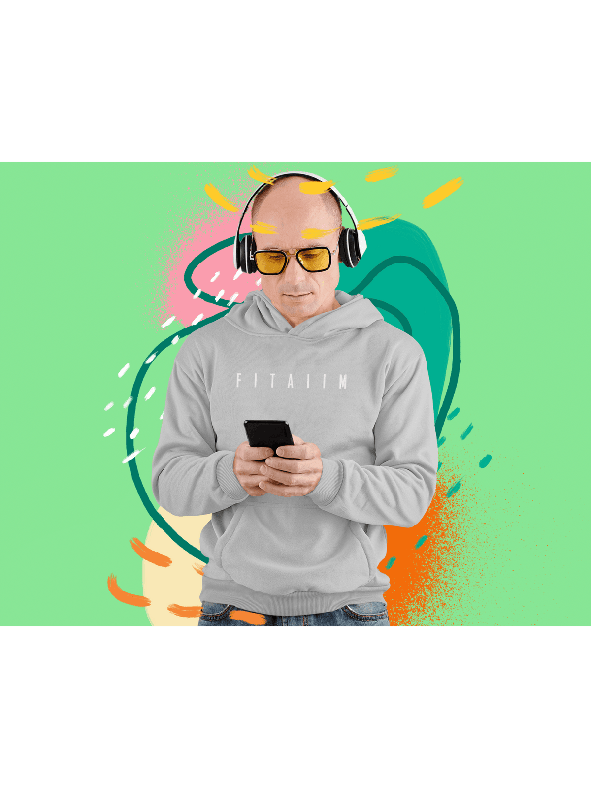 Essential Hoodie Grey - Fitaiim