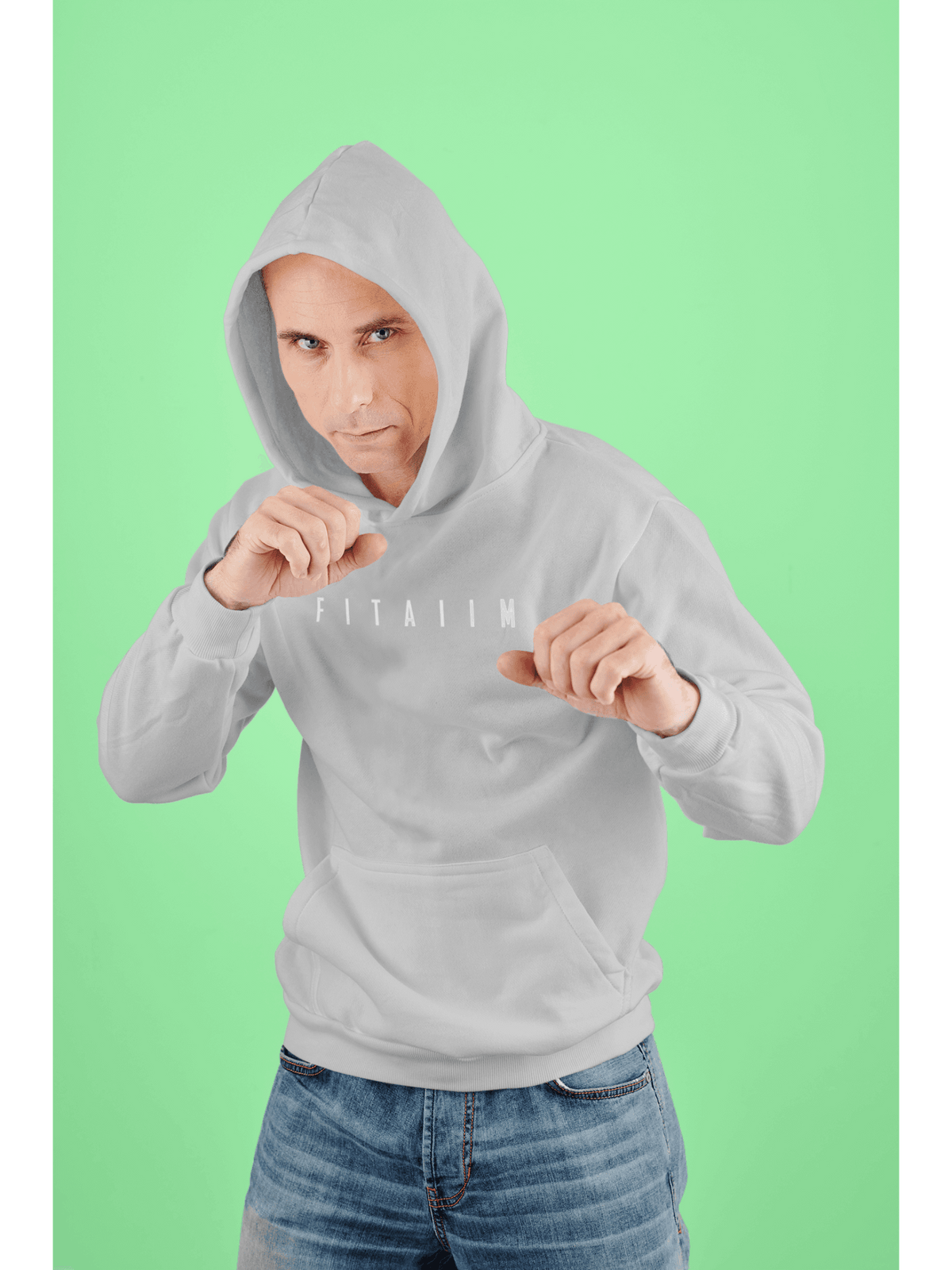 Essential Hoodie Grey - Fitaiim