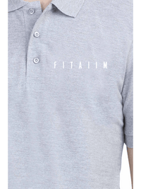 Essential Polo T-Shirt Grey - Fitaiim