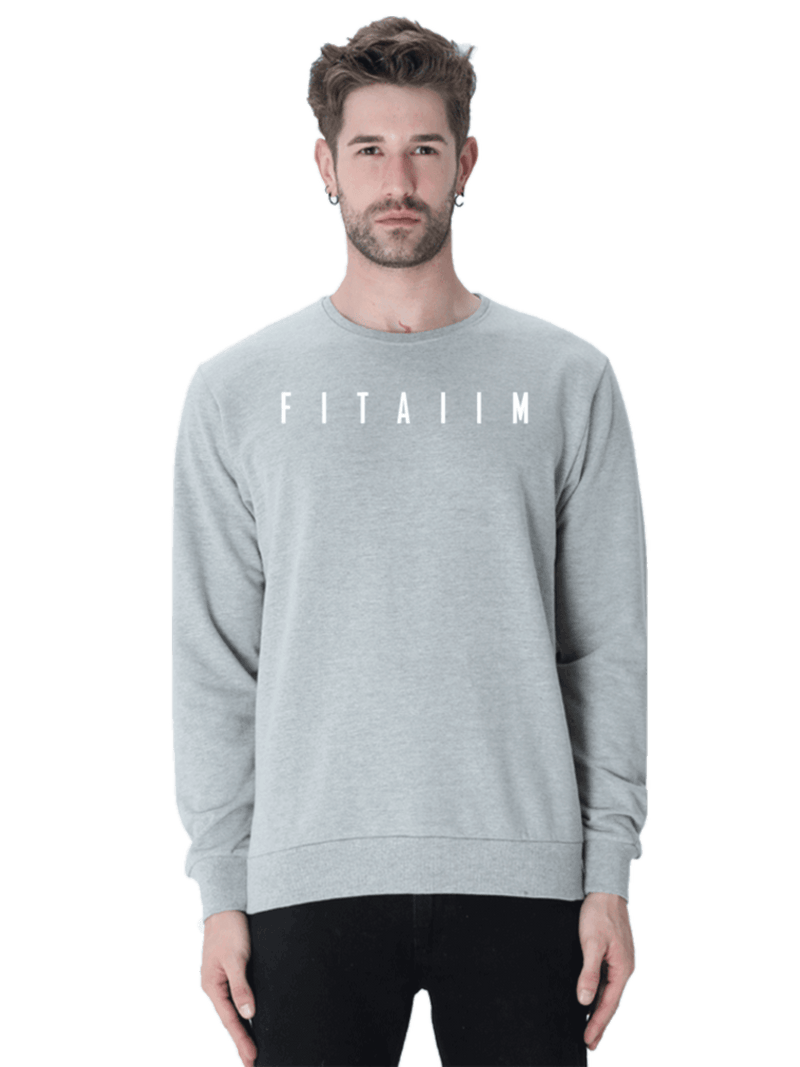 Essential Sweatshirt Grey - Fitaiim