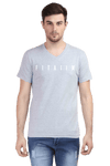 Essential V-Neck T-shirt Grey - Fitaiim