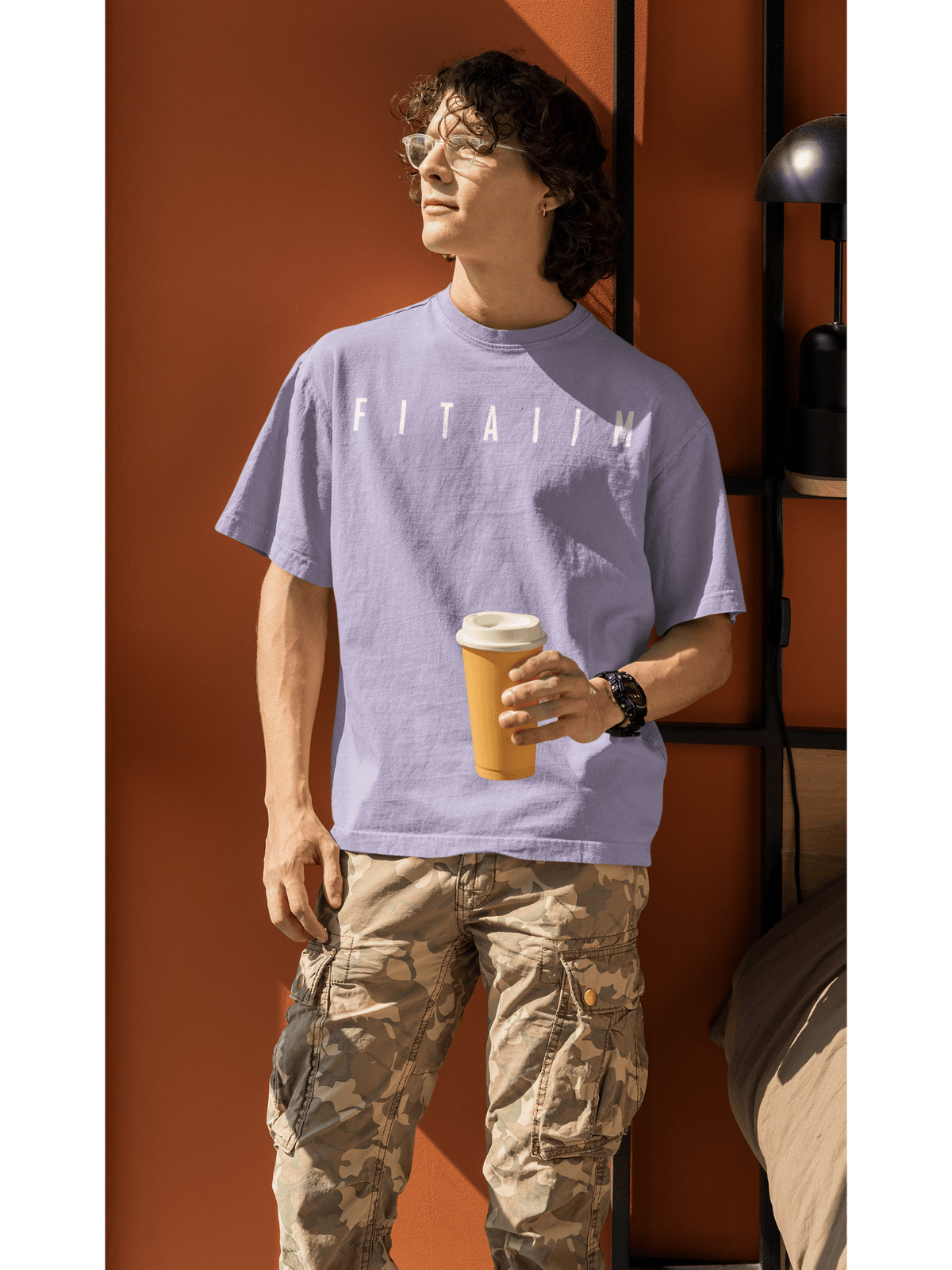 Essential Oversized T-Shirt Lavender - Fitaiim