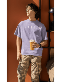 Essential Oversized T-Shirt Lavender - Fitaiim