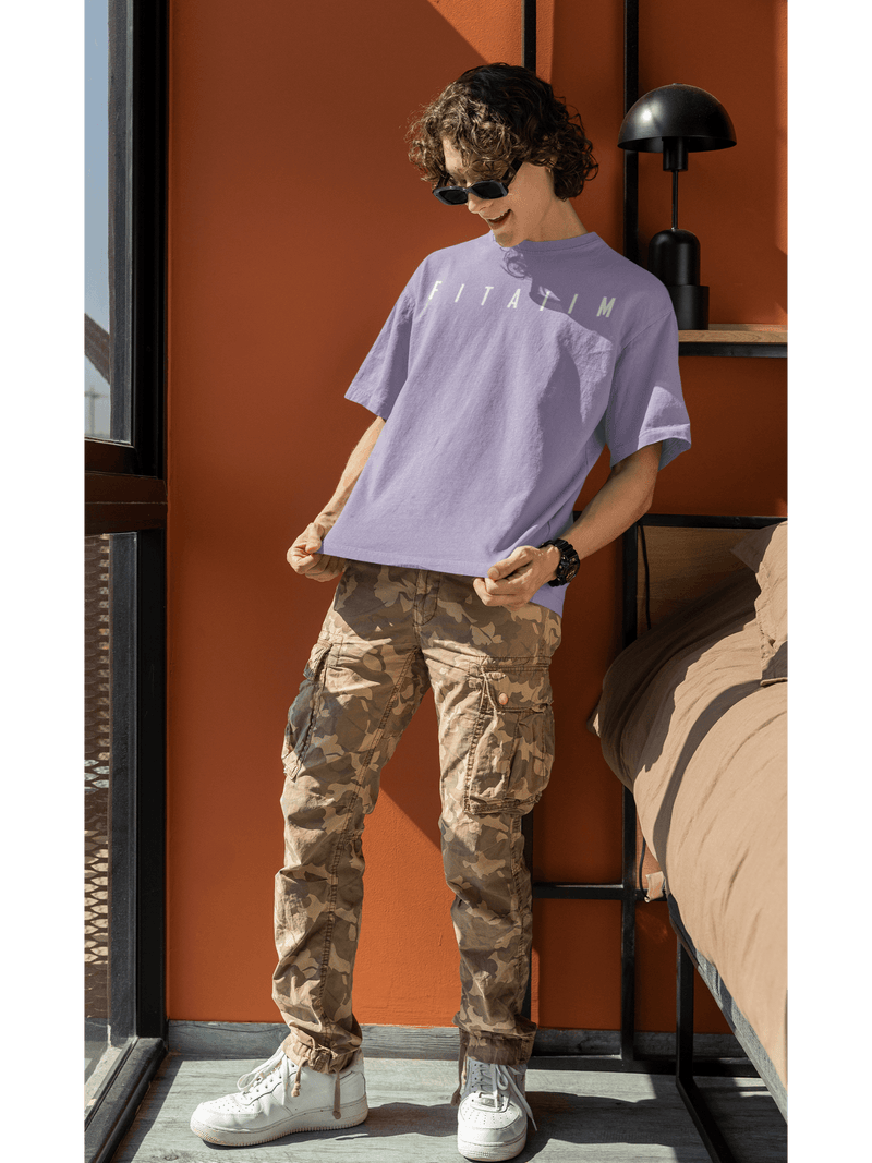 Essential Oversized T-Shirt Lavender - Fitaiim