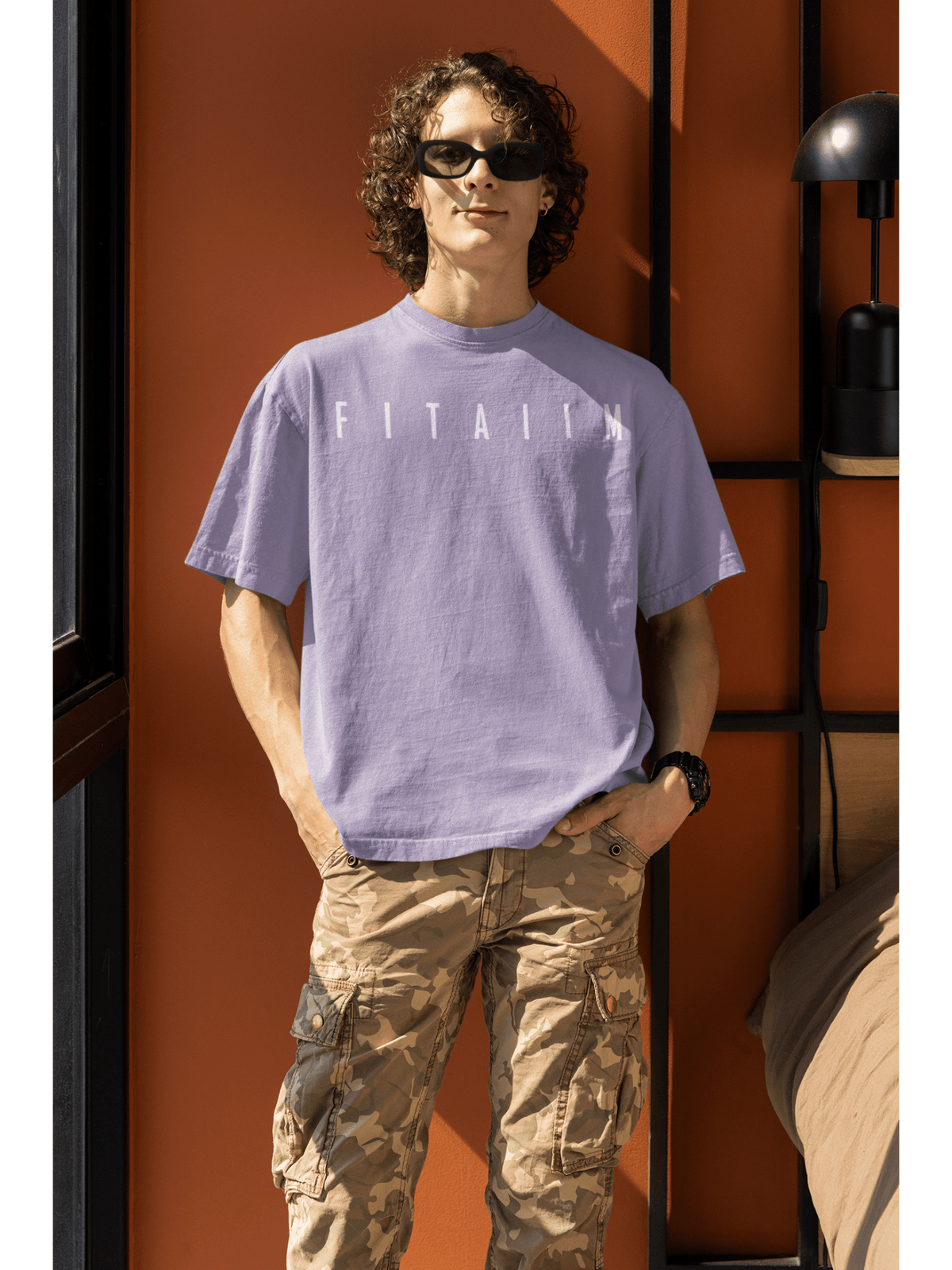 Essential Oversized T-Shirt Lavender - Fitaiim