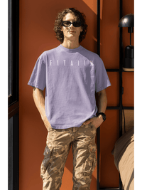 Essential Oversized T-Shirt Lavender - Fitaiim