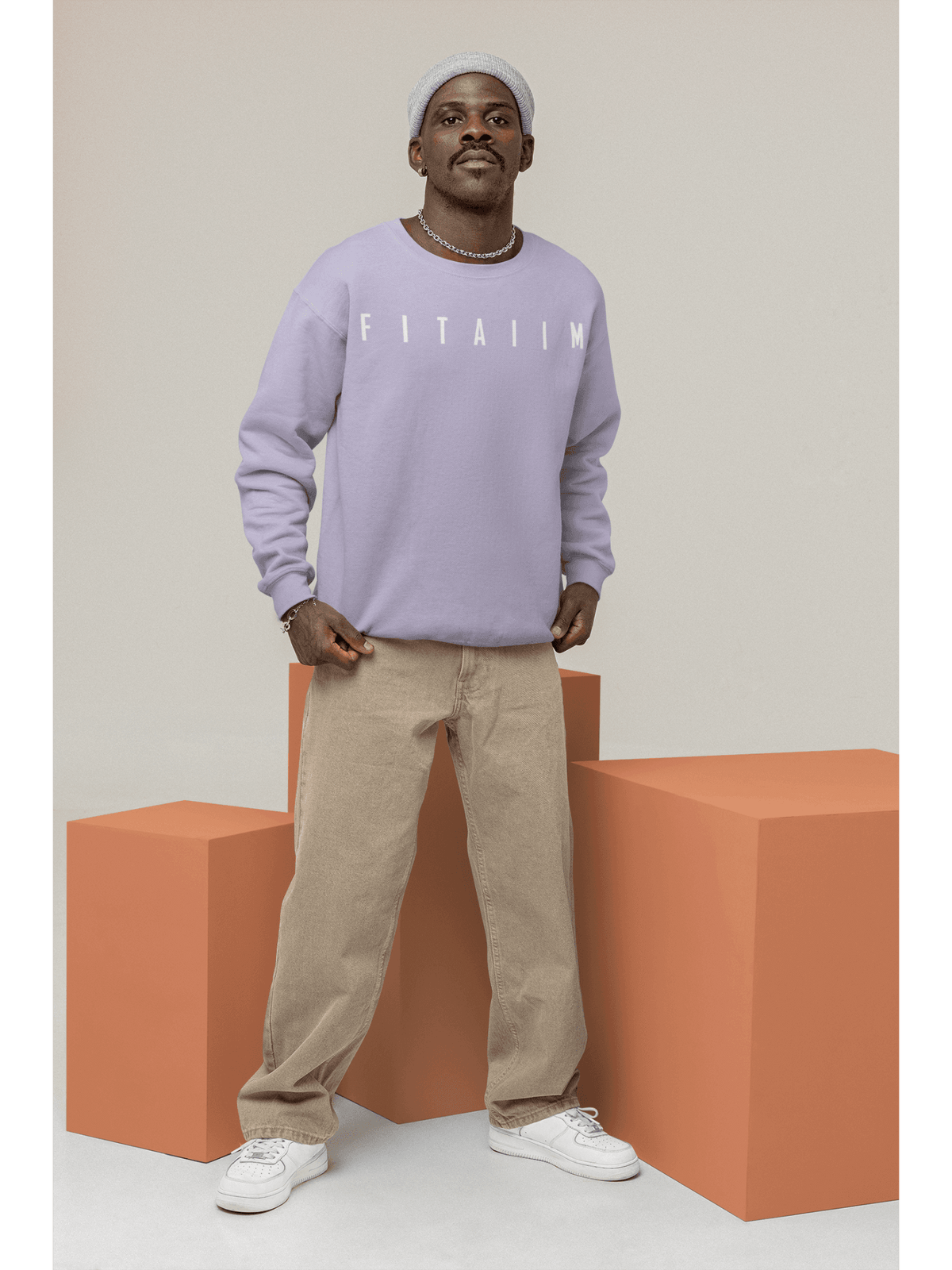 Essential Sweatshirt Lavender - Fitaiim