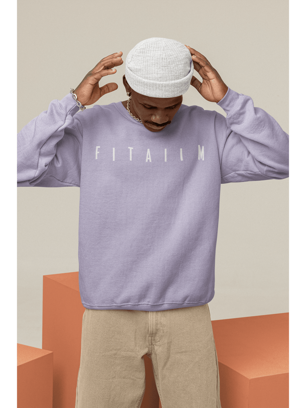 Essential Sweatshirt Lavender - Fitaiim
