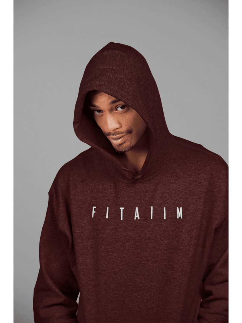 Essential Hoodie Maroon - Fitaiim