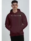Essential Oversized Hoodie Sweatshirt Maroon - Fitaiim