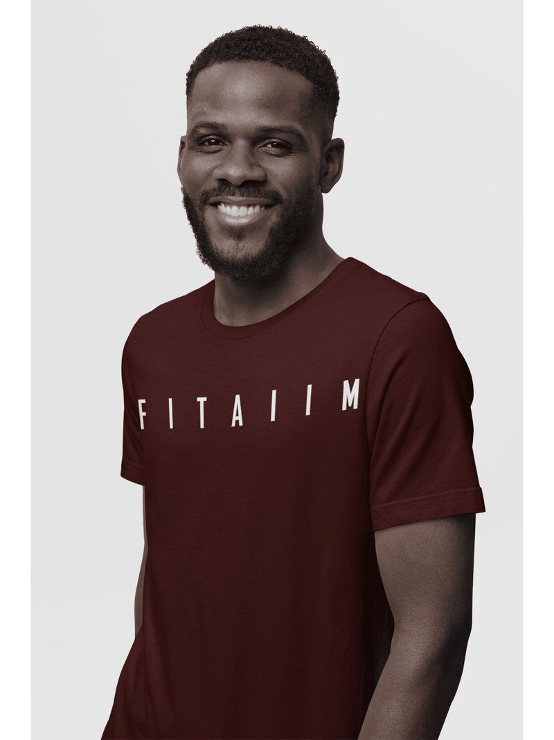 Essential Supima T-Shirt Maroon - Fitaiim