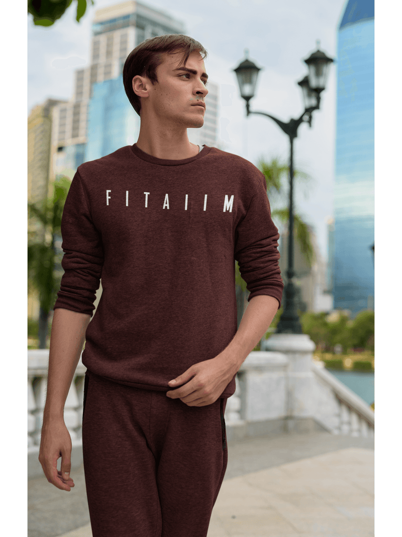 Essential Sweatshirt Maroon - Fitaiim