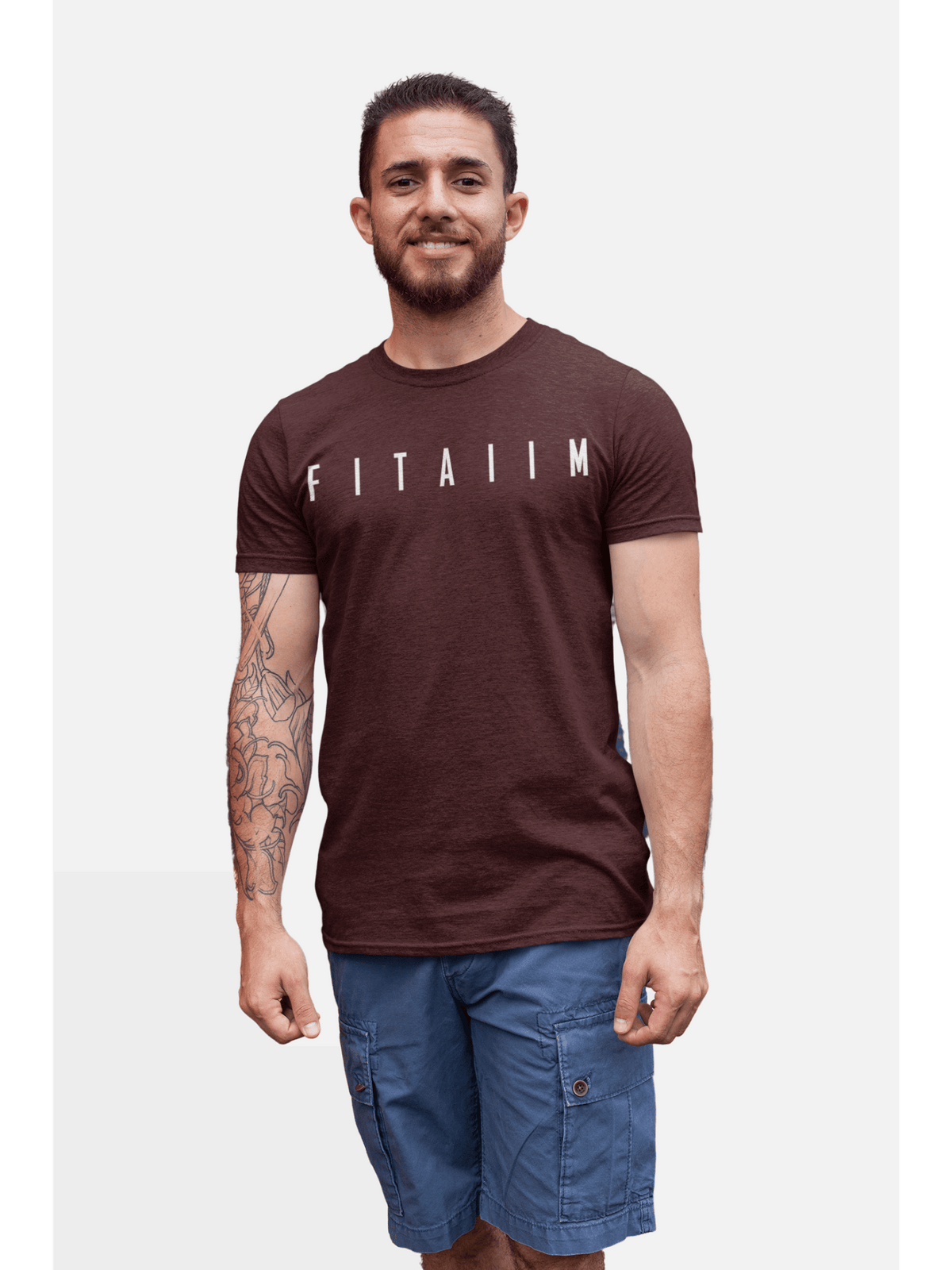 Essential T-Shirt Maroon - Fitaiim