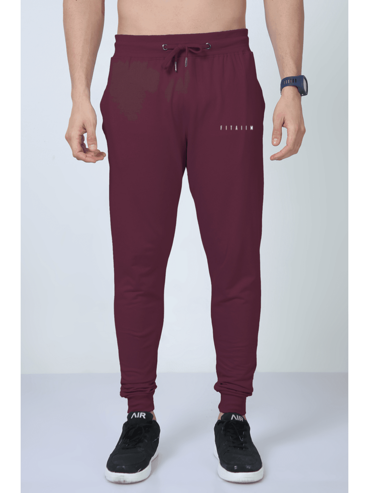 Essential Men Jogger Maroon - Fitaiim