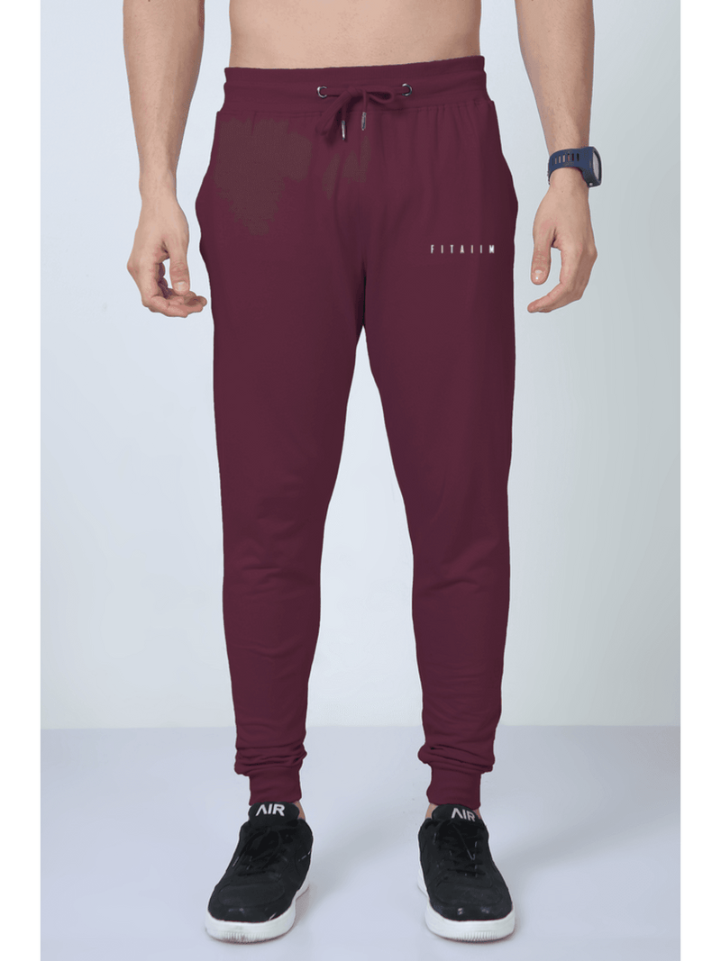 Essential Men Jogger Maroon - Fitaiim