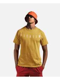 Essential T-Shirt Mustard Yellow - Fitaiim