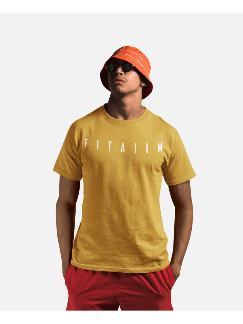 Essential T-Shirt Mustard Yellow - Fitaiim