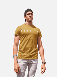Essential T-Shirt Mustard Yellow - Fitaiim