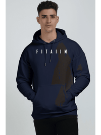 Essential Oversized Hoodie Sweatshirt Navy Blue - Fitaiim