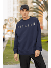 Essential Oversized Sweatshirt Navy Blue - Fitaiim