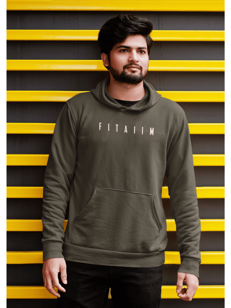 Essential Hoodie Olive Green - Fitaiim