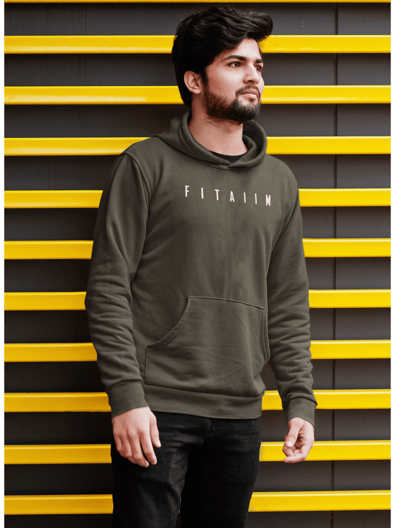 Essential Hoodie Olive Green - Fitaiim
