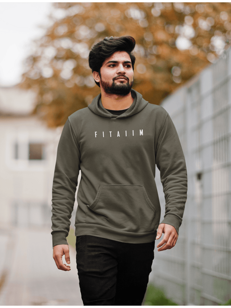 Essential Hoodie Olive Green - Fitaiim