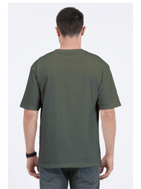 Essential Oversized T-Shirt Olive Green - Fitaiim