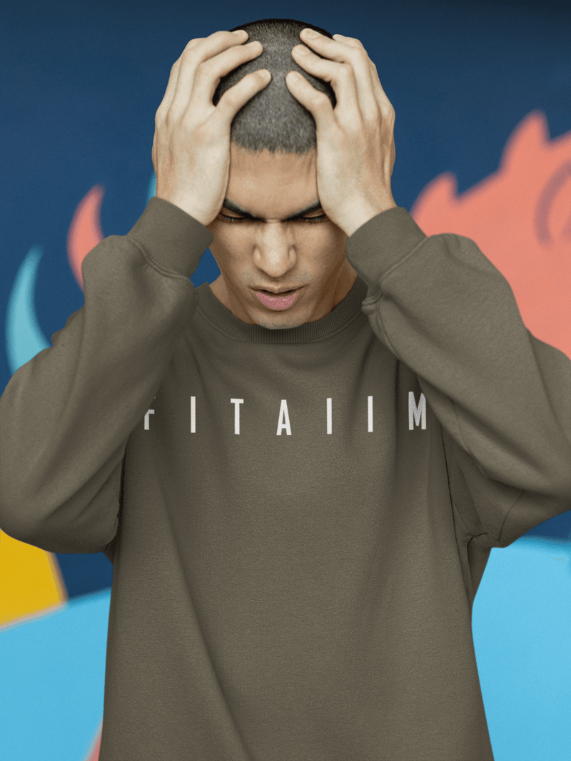 Essential Sweatshirt Olive Green - Fitaiim