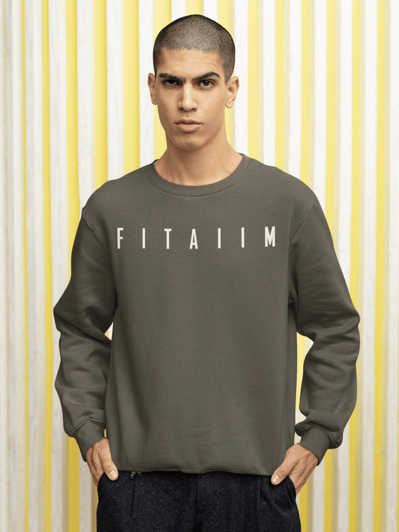 Essential Sweatshirt Olive Green - Fitaiim