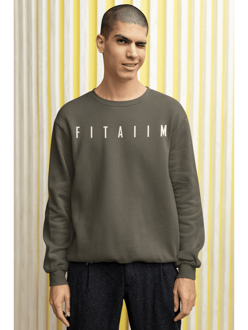 Essential Sweatshirt Olive Green - Fitaiim