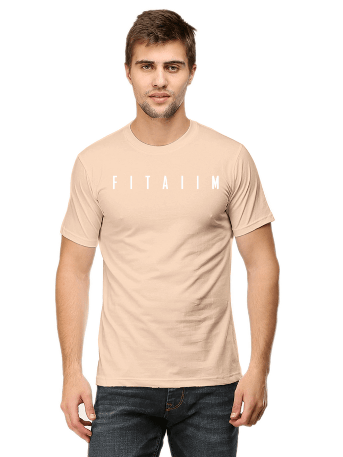 Essential T-Shirt Peach - Fitaiim