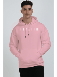 Essential Oversized Hoodie Sweatshirt Pink - Fitaiim