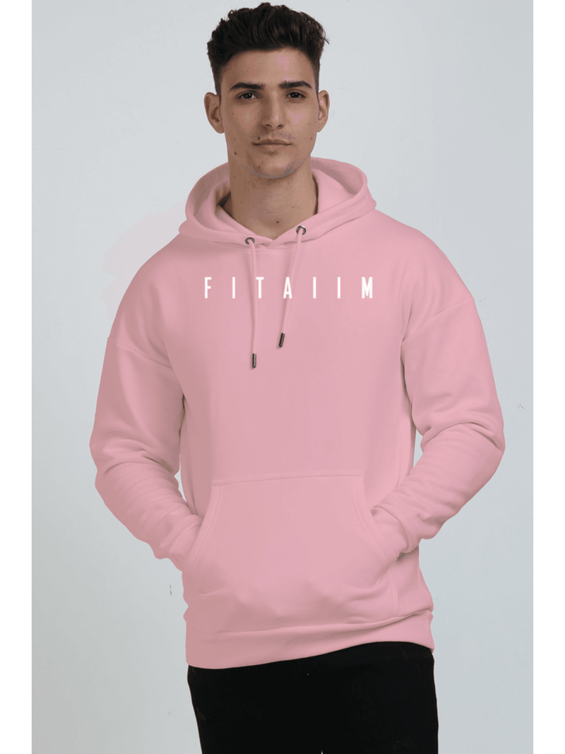 Essential Oversized Hoodie Sweatshirt Pink - Fitaiim