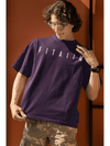 Essential Oversized T-Shirt Purple - Fitaiim