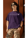 Essential Oversized T-Shirt Purple - Fitaiim
