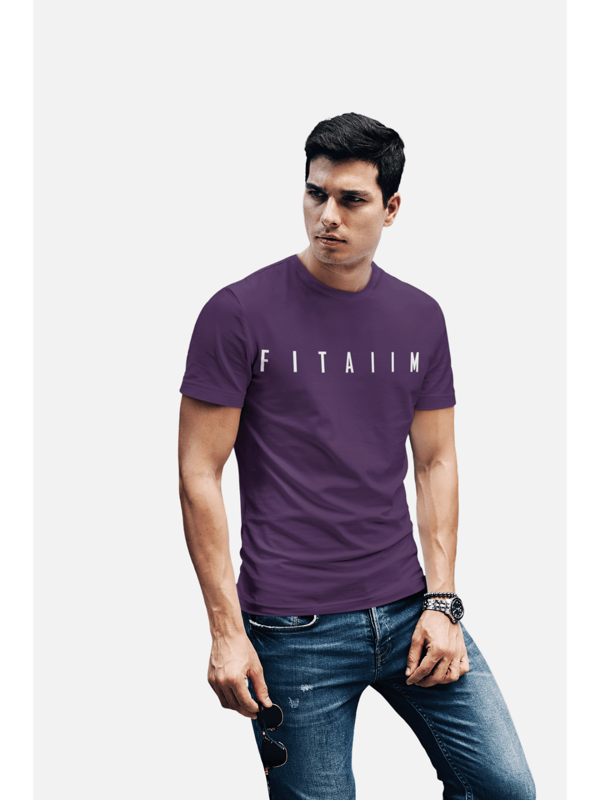 Essential T-Shirt Purple - Fitaiim