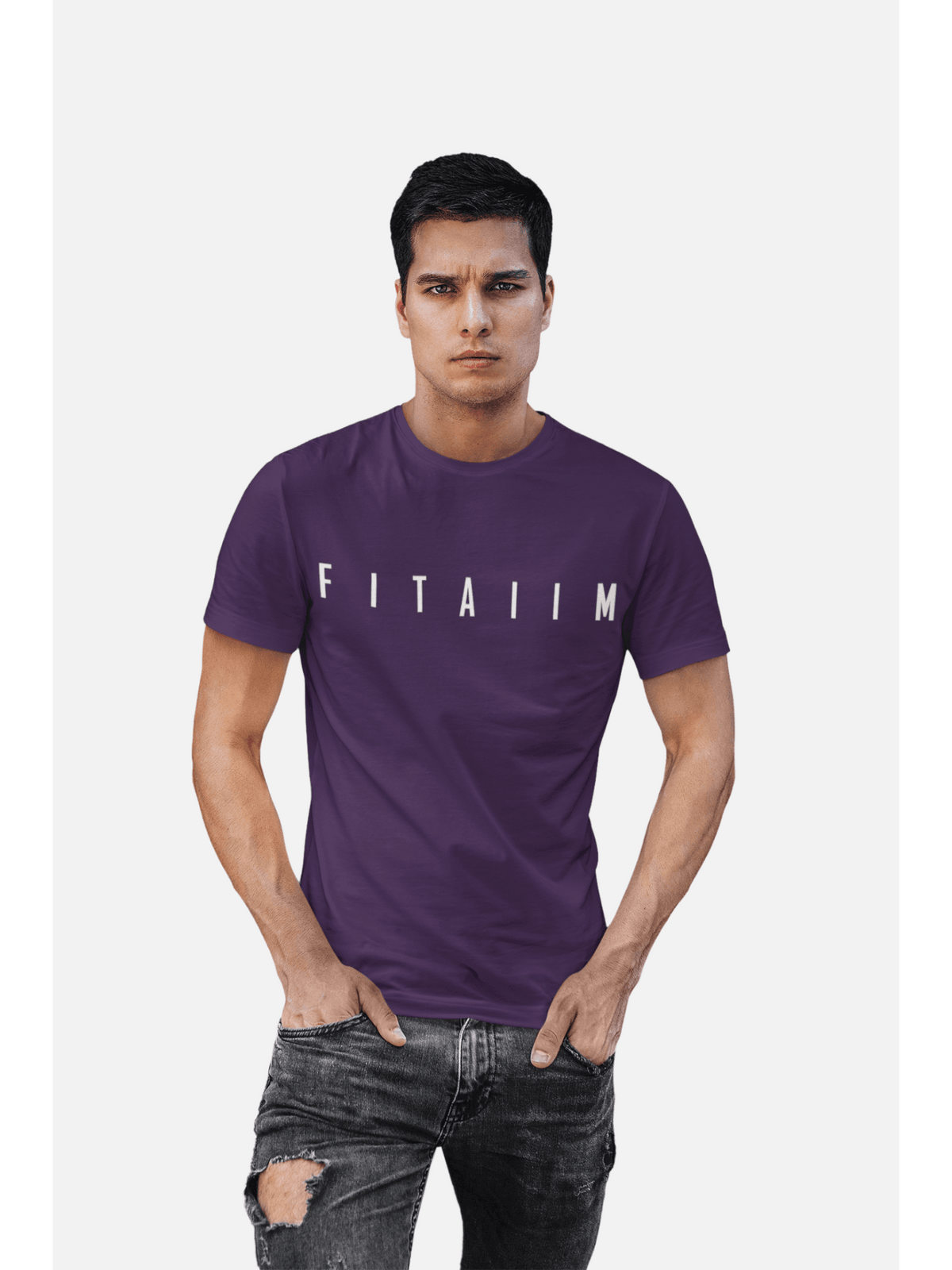 Essential T-Shirt Purple - Fitaiim
